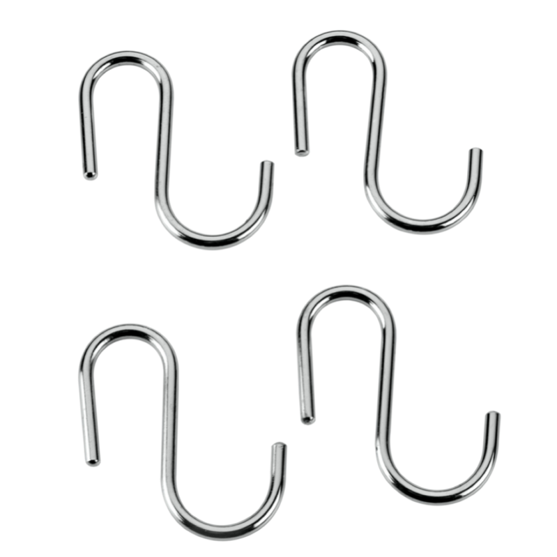 Ganci Portafoto OnlyHangers - 25 Appendini A Griglia Cromati - Modello 14-000CH