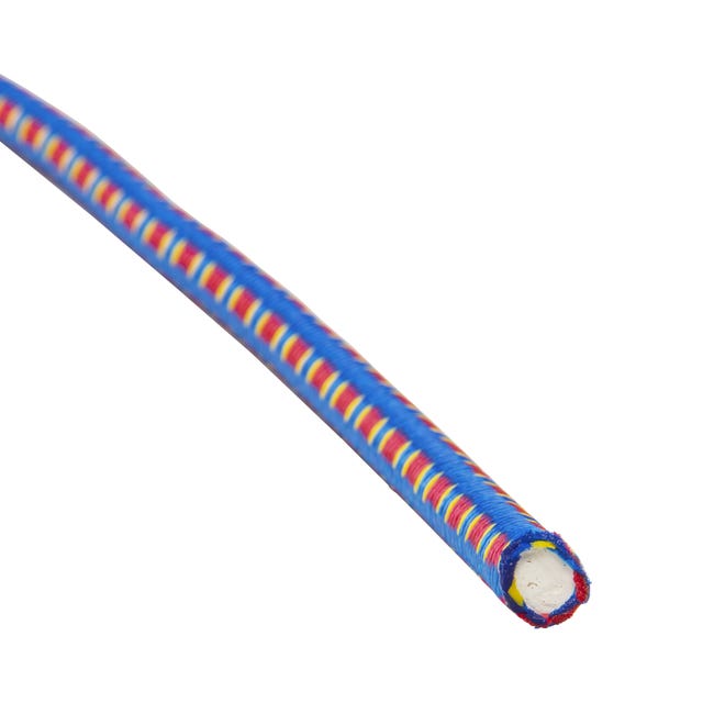 Rouleau tendeur élastique 10 m, Ø 8mm et 20 crochets