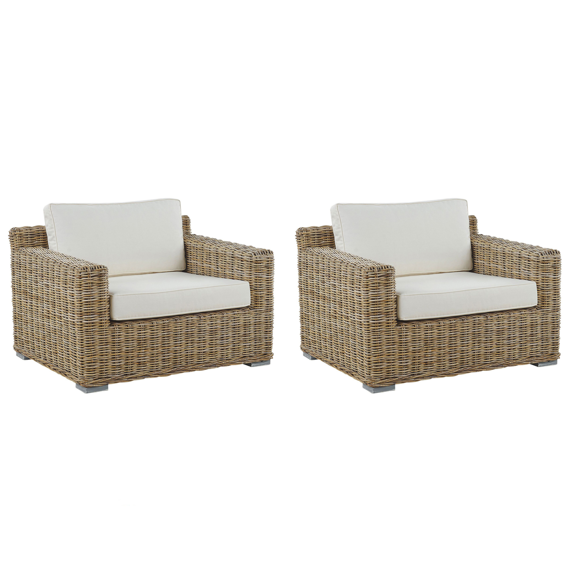poltrone da giardino in rattan