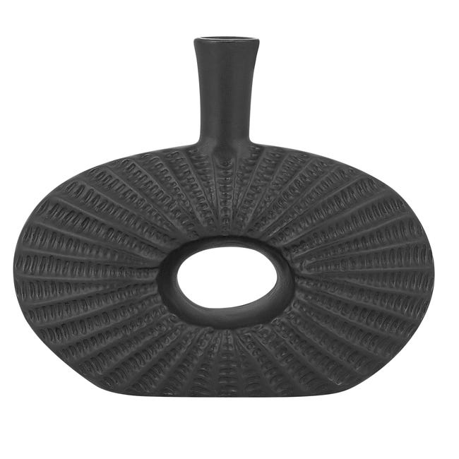 GMMH Vaso Da Tavolo In Ceramica – Design Origami – Altezza 18 Cm – Elegante E Unico