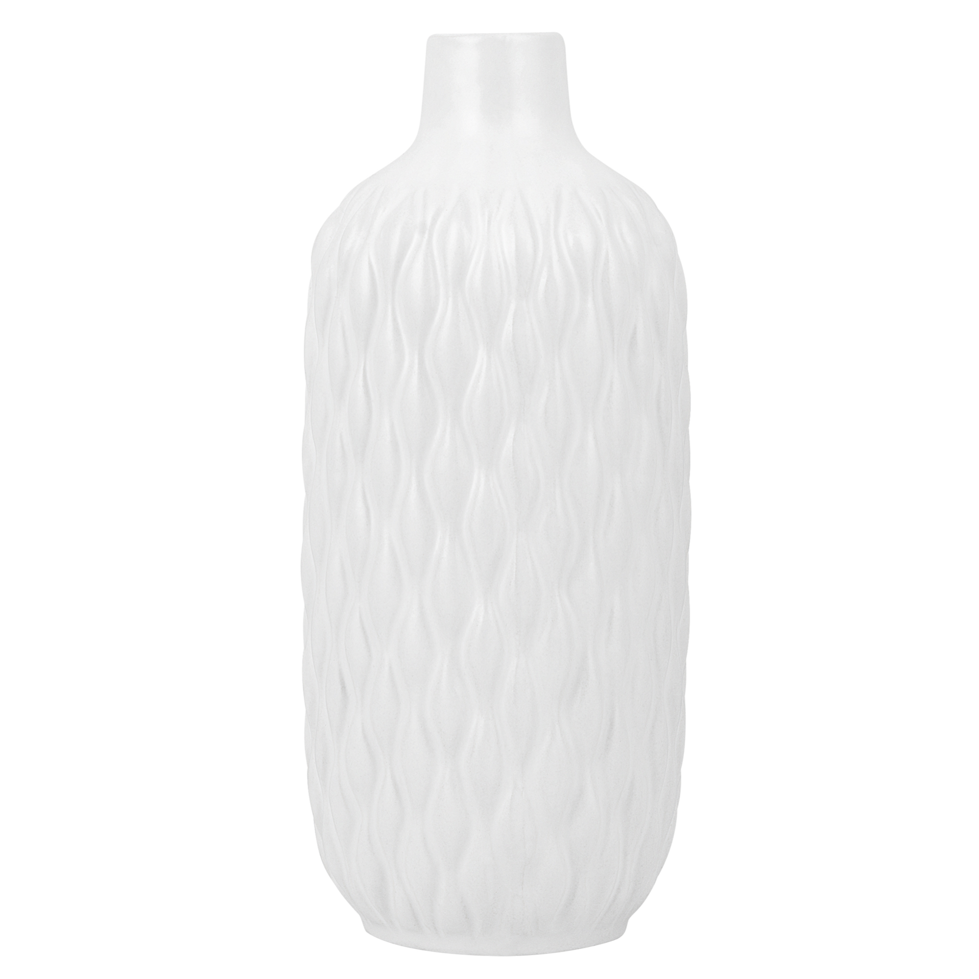 Vaso decorativo ceramica bianco 54 cm FLORENTIA | Leroy Merlin