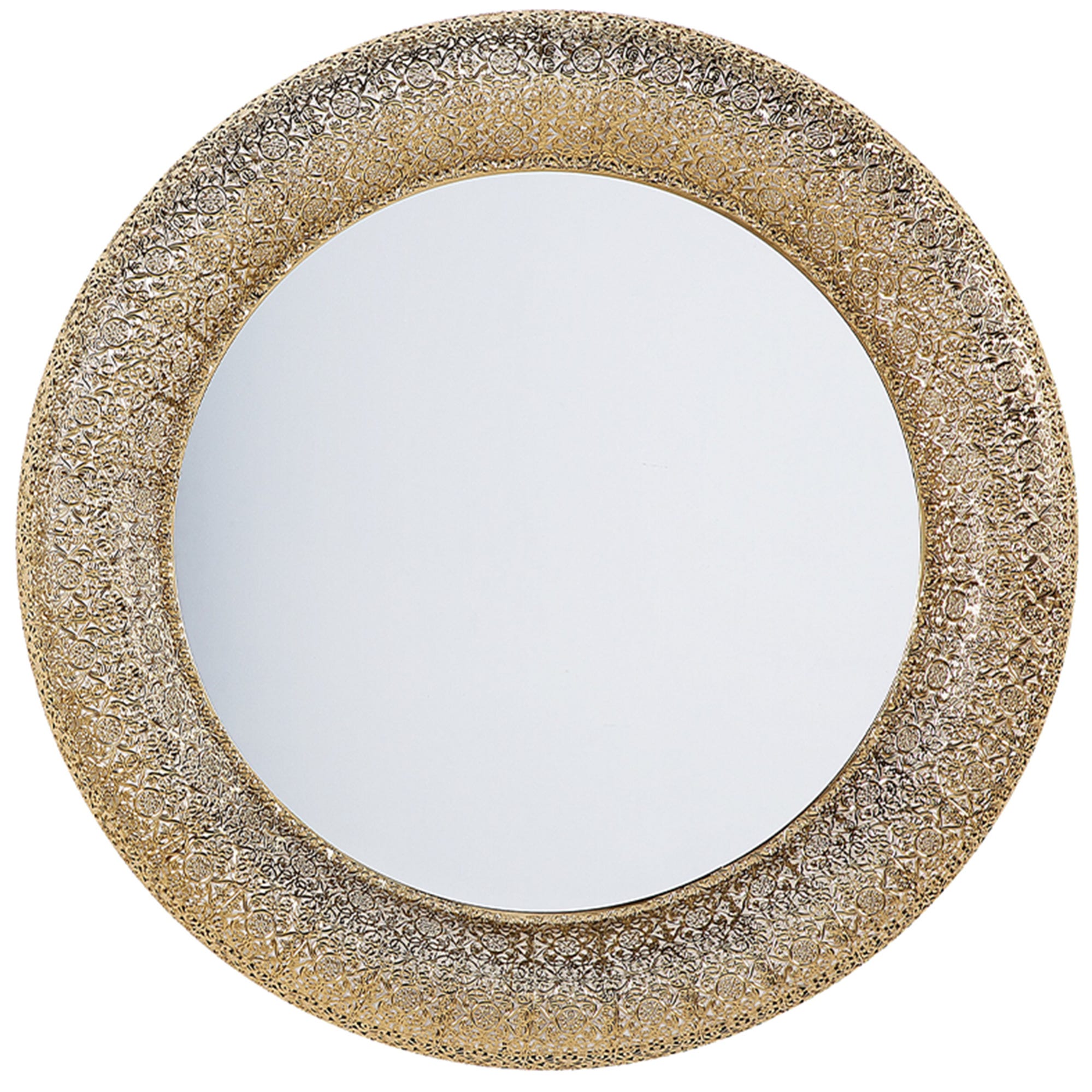 Specchio Decorativo Da Parete A Forma Di Farfalla, Wartter, Con Cornice In Plastica Dorata, Dimensioni 25x16 Cm, Per Soggiorno, Camera Da Letto O Ingresso