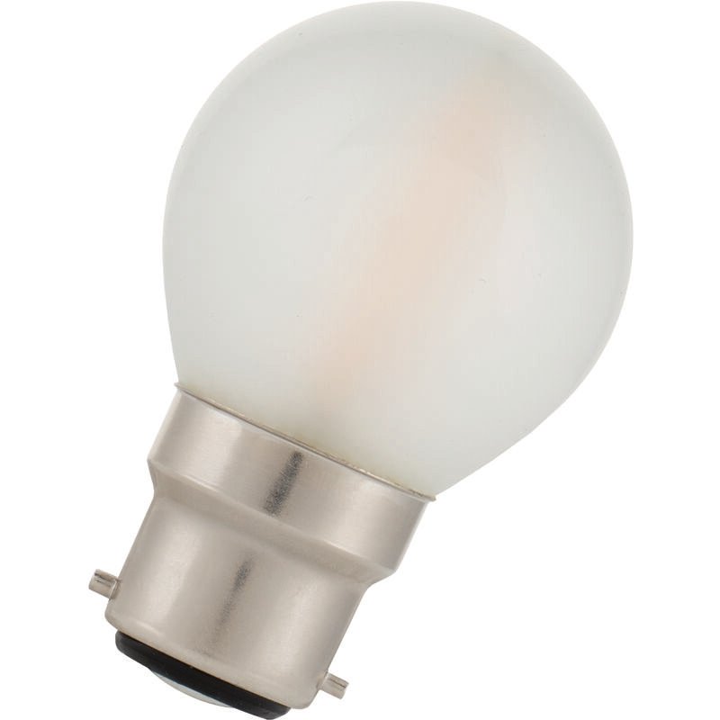 AMPOULE LED B22 SPHERIQUE FILAMENT DEPOLIE 4W 470lm 2700K Leroy