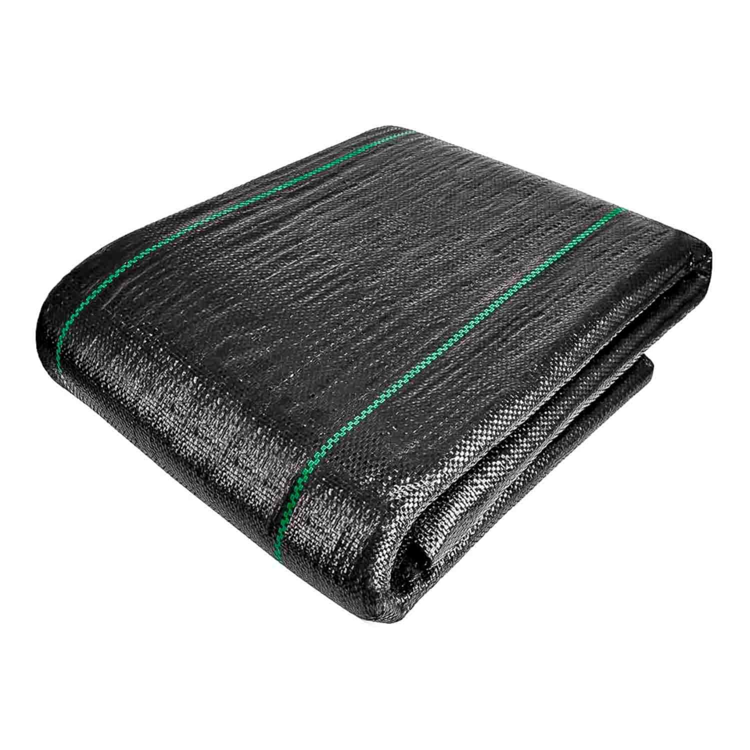 Telo Pacciamatura 1x30 Metri 100g/m² - Nero, Anti Erbacce, Permeabile, Con Stabilizzazione UV - Foto 4