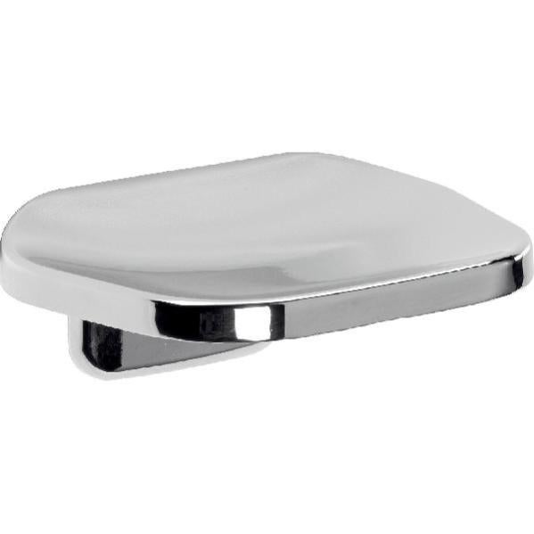 Portasapone Con Ventose - In Gomma Bianca, Made In Italy - Foto 4