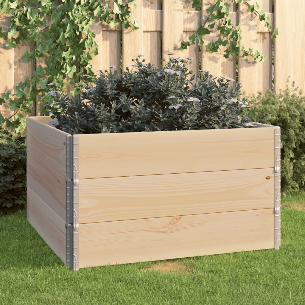 VidaXL Fioriera da Giardino Miele 200x50x70 cm Legno Massello di Pino