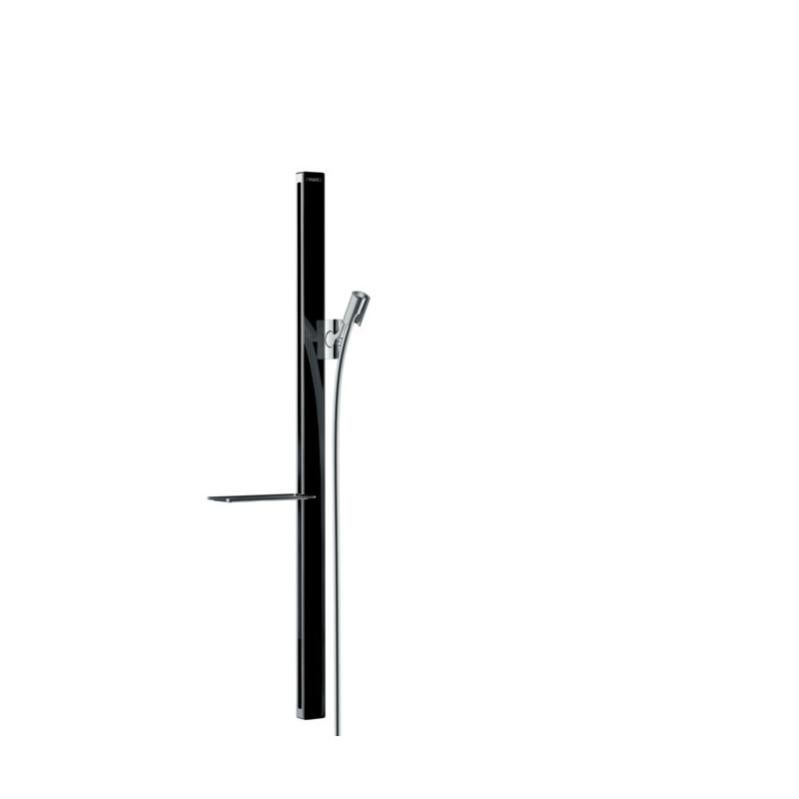 Hansgrohe Unica Barre de douche Unica'E 0,90 m, noir/chromé (27640600