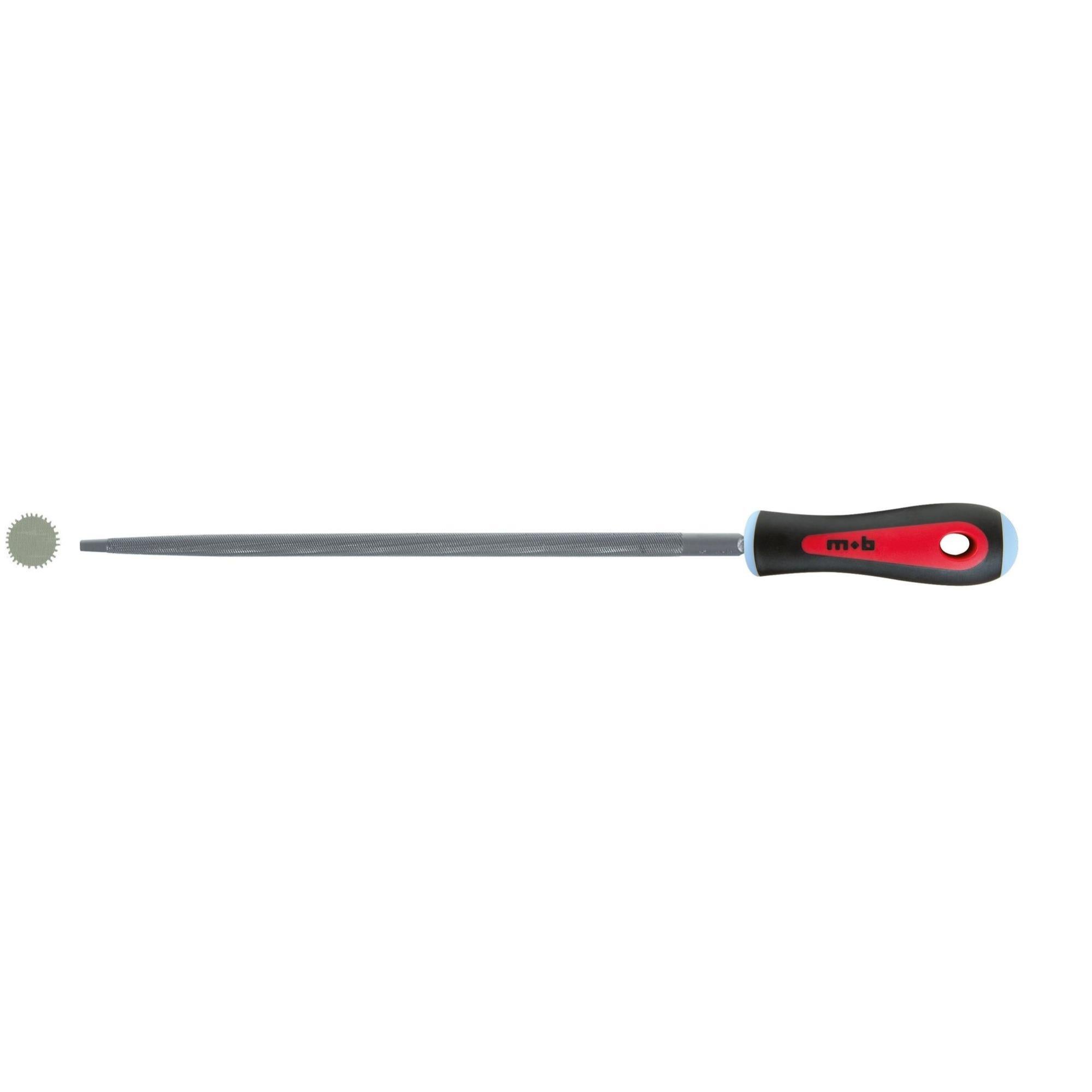 Lime Ronde Bâtarde 150 Mm MOB Outillage - Manche Bi-Matière Ergonomique - Qualité Forgée Depuis 1743