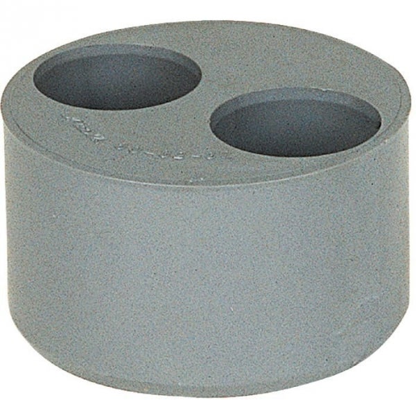 Scala tampon de réduction 80mm/63mm PVC gris