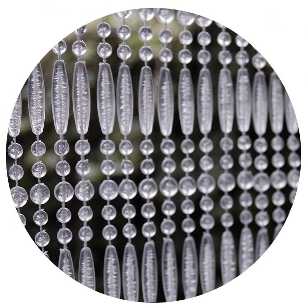 Rideau de porte en perles transparentes Frejus 120 x 230 cm Casa Leroy Merlin