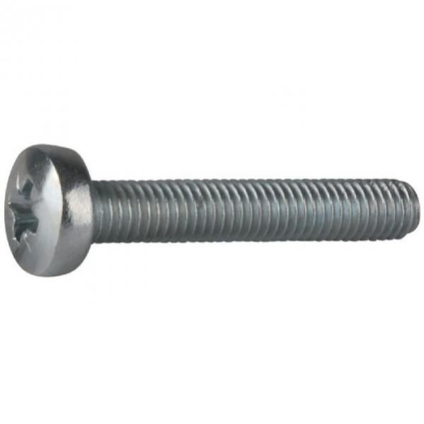 10 Vis Penture Tête Cylindrique Bombée T25 - 5x50 Mm, Zingué Jaune, Pour Portes/meubles