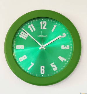 Generico Orologio da Parete,colore verde Soggiorno, Cucina