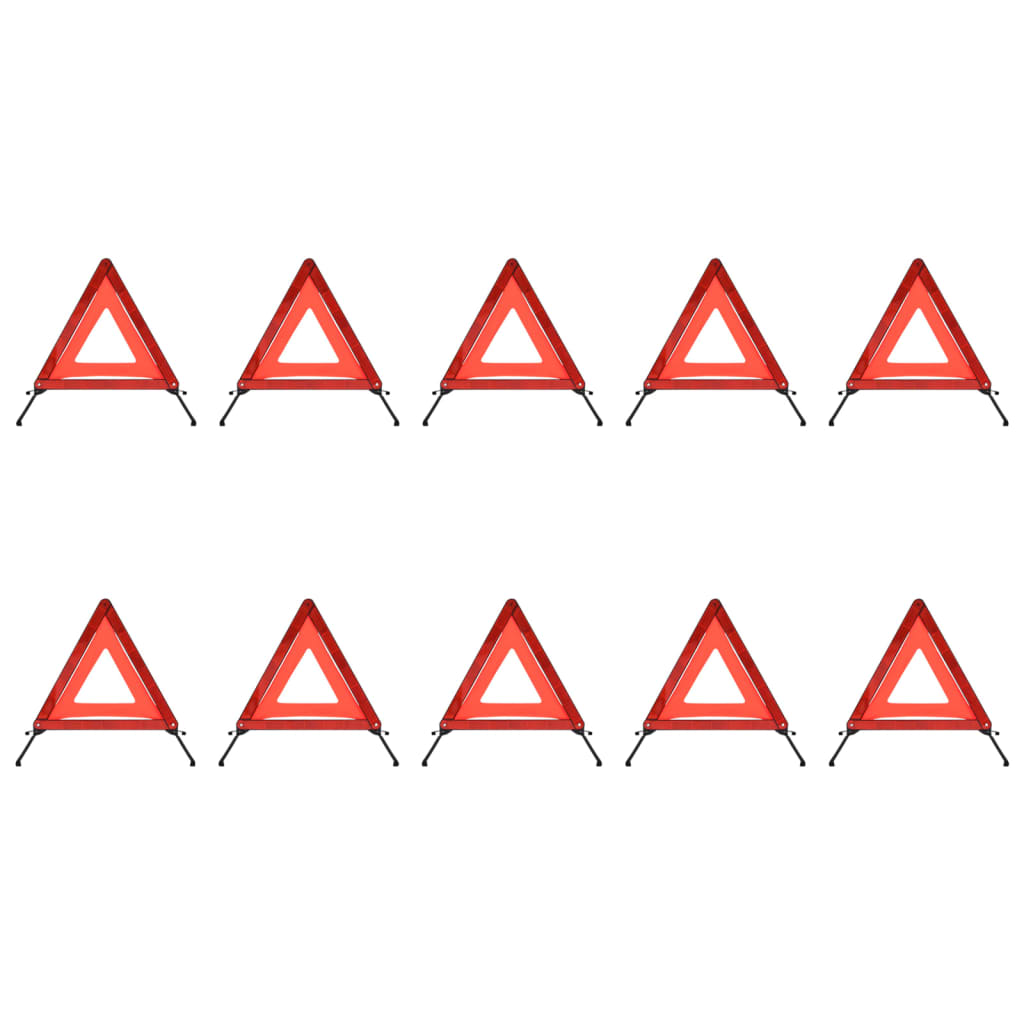 Triangles de signalisation kit Pliable de Voiture durgence Triangle 