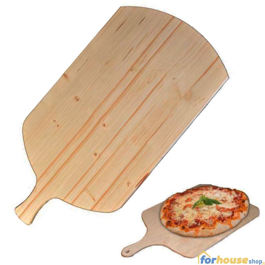 Tagliere per pizza al metro in legno 82 x 36 cm