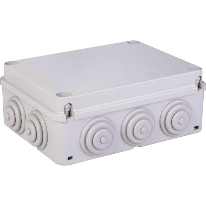 Abs Box Electraline 60557 Distribution Box Smooth Surface-Mounted 100 X