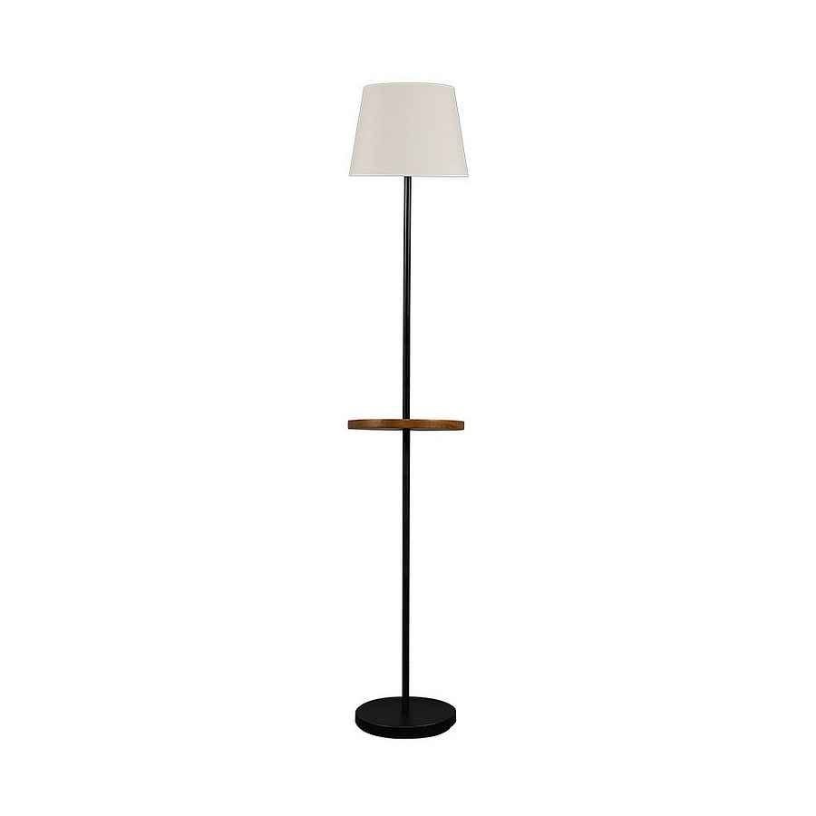 Relaxdays Lampe sur trois pieds, décorative, interrupteur, lumière  indirecte, Lampadaire de salon, HlP:150x51x51cm,gris
