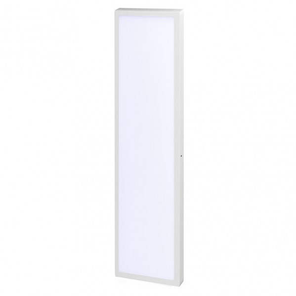 Plafón plano 72w 6500k blanco 3 5x30x120cm