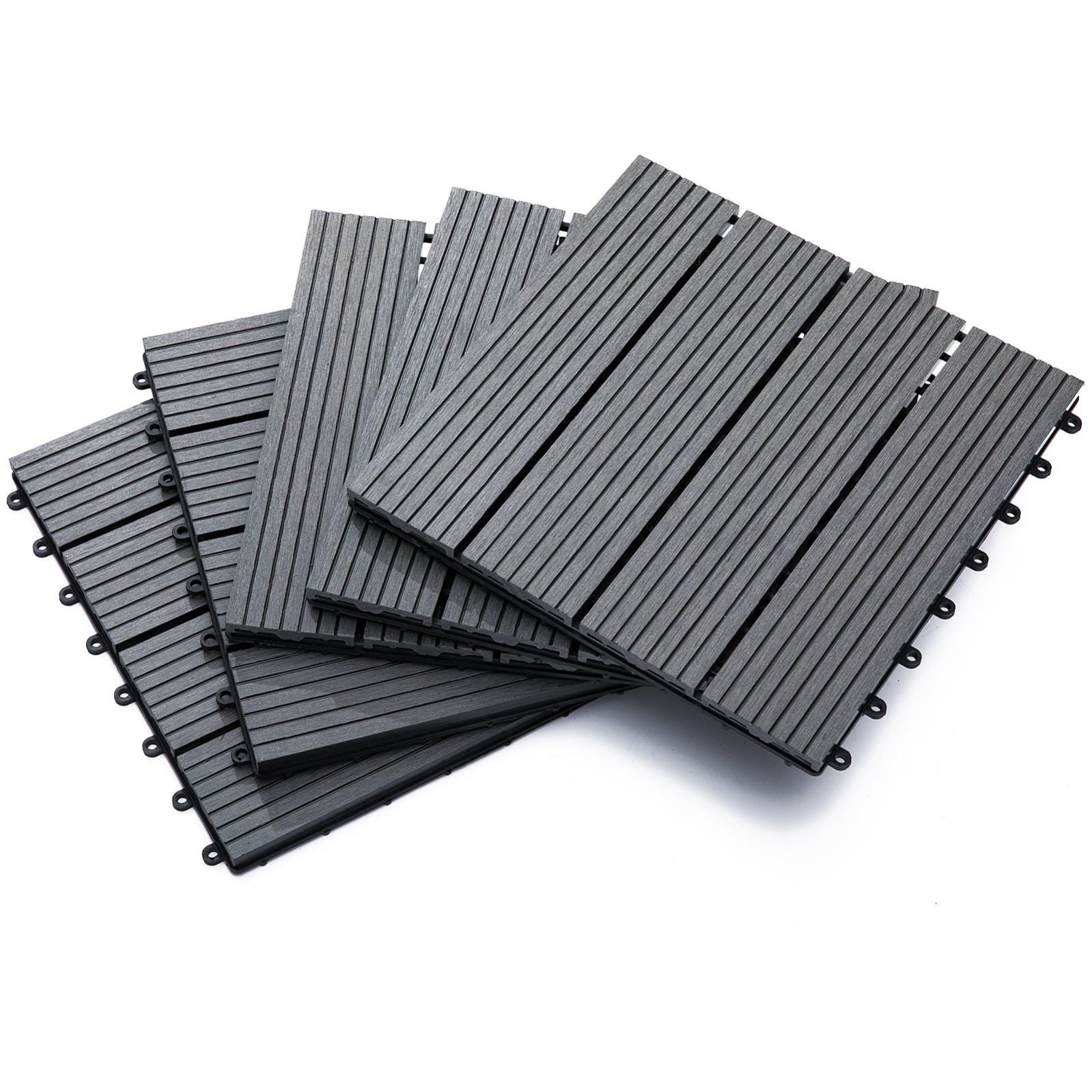 1 Mq Piastrella In Plastica Da Esterno E Giardino Piena. Confezione Da - Foto 5