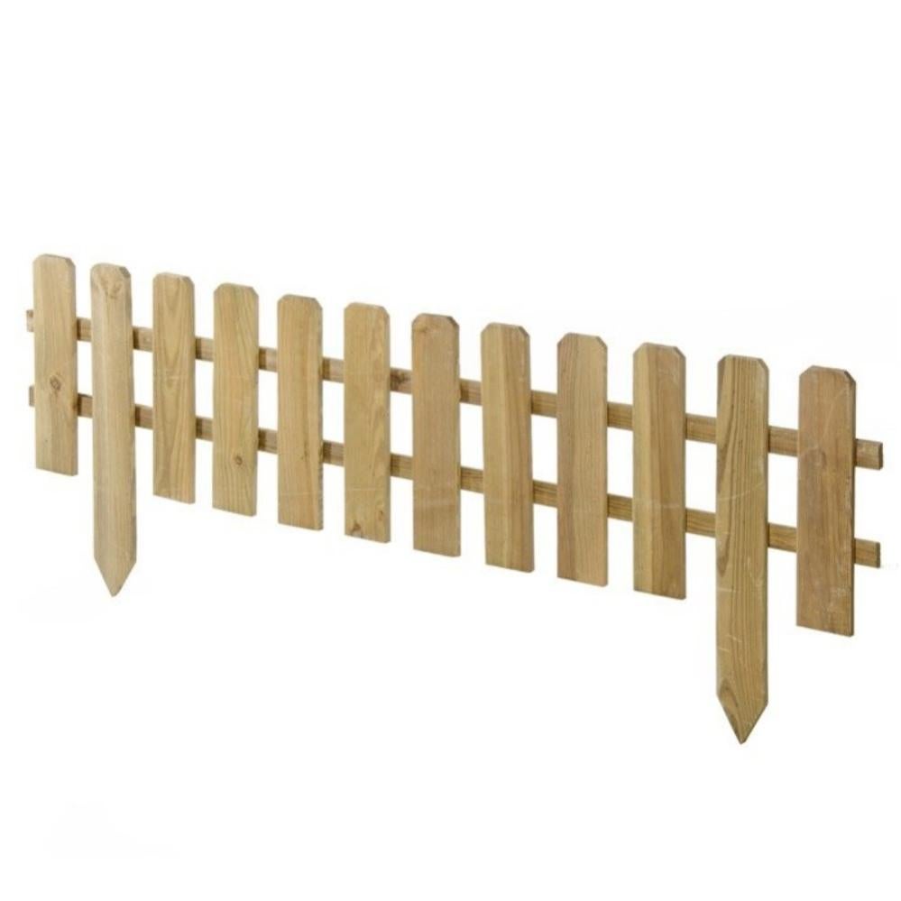 2 Recinzioni Giardino Fatate In Legno | 101,6cm Bianche | Decorazioni Fai Da Te