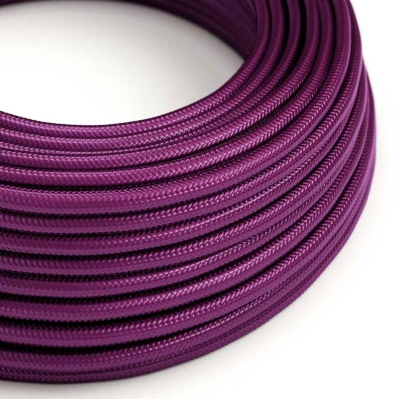 Creative Cables Fil Électrique Rond En Coton Menthe – 2x0.75 5 Mètres – Style Vintage Naturel