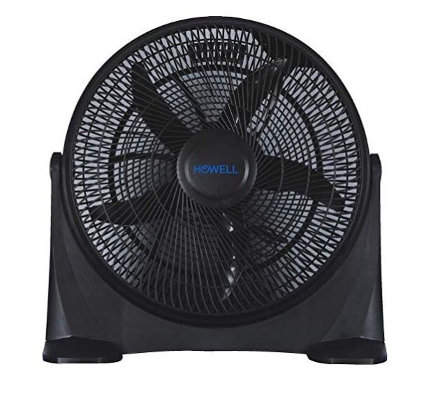 Grunkel Fan-G165R Ventilatore A Piantana 50W - 3 Velocità, Altezza Regolabile E Pale Da 40 Cm - 3