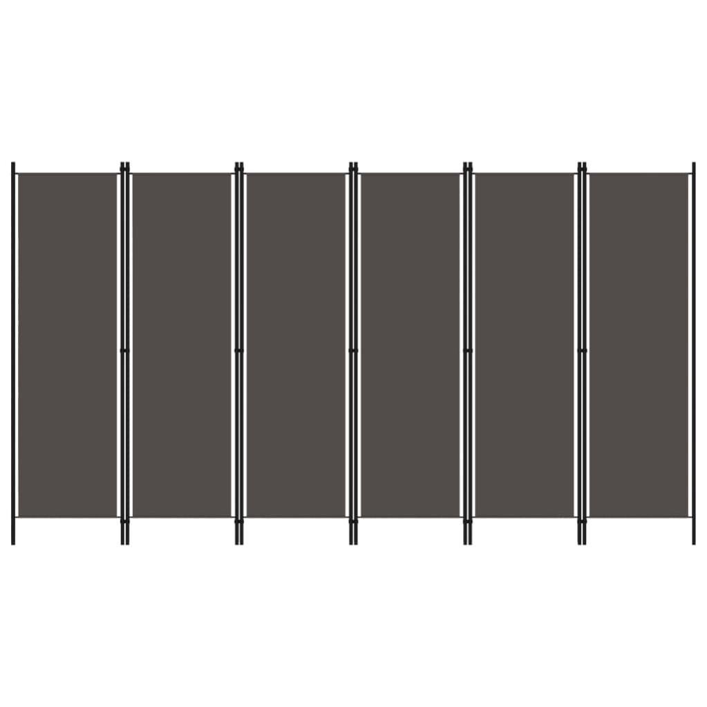 Maison Exclusive - Paravento a 5 Pannelli in Tessuto 600x120 cm Bianco
