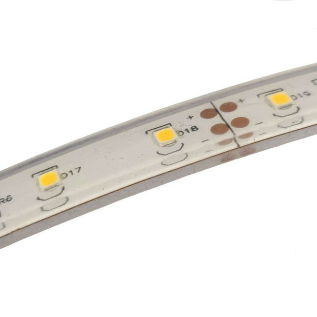 Ruban LED Puissant 60 LED/m 13W/m IP68 5m - Blanc Naturel 4000K