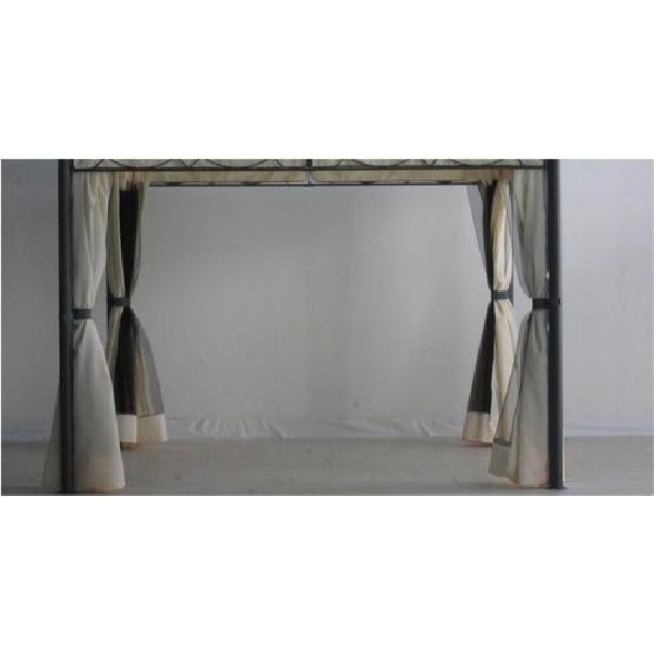 Amicasa Set_2 Set Tende per Gazebo Oregon 3x4 mt
