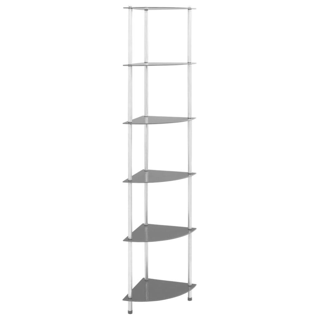 VidaXL Supporti Per Diffusori In Vetro Temperato E Alluminio – 2 Pezzi, Carico 100 Kg Ciascuno
