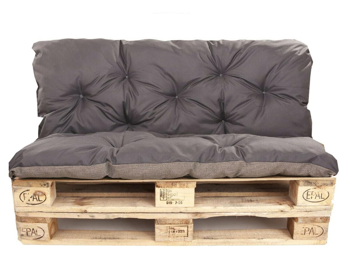 Set cuscini per pallet 120x80 con schienale 120x40 beige – cuscini da esterno per divano, materasso per pallet da giardino confortevole | Leroy Merlin Set cuscini per pallet 120x80 con schienale 120x40 beige – cuscini da esterno per divano, materasso per pallet da giardino confortevole | Leroy Merlin
