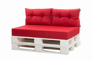 Set Cuscini per Pallet Schienale 120x50 e Seduta 120x60cm Marrone, cuscini  divano / cuscino pallet da esterno, SETGARDEN