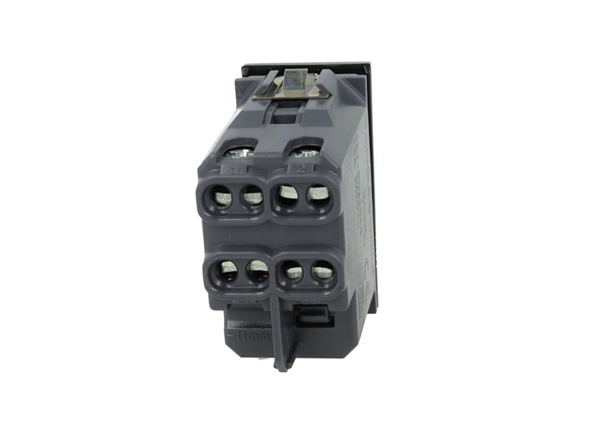 SANDASDON Pulsante Doppio Saliscendi 1P+1P Grigio Compatibile Con Bticino Living 84749543