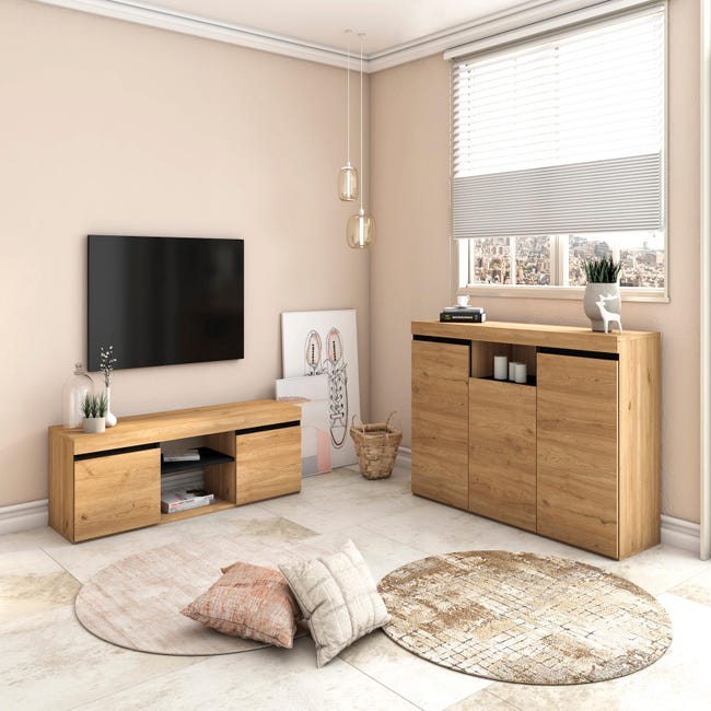 mueble-salon-tv-comedor-aparador-madera-melamina-moderno-economico