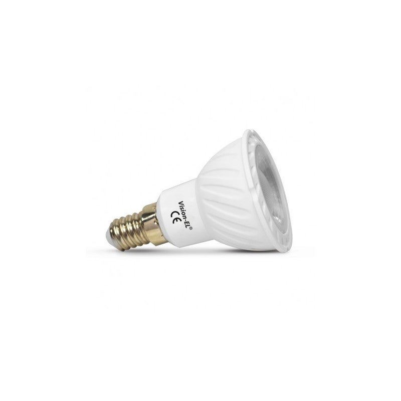 Ampoule spot 21 LEDs 220 Volts culot E14 éclairage blanc