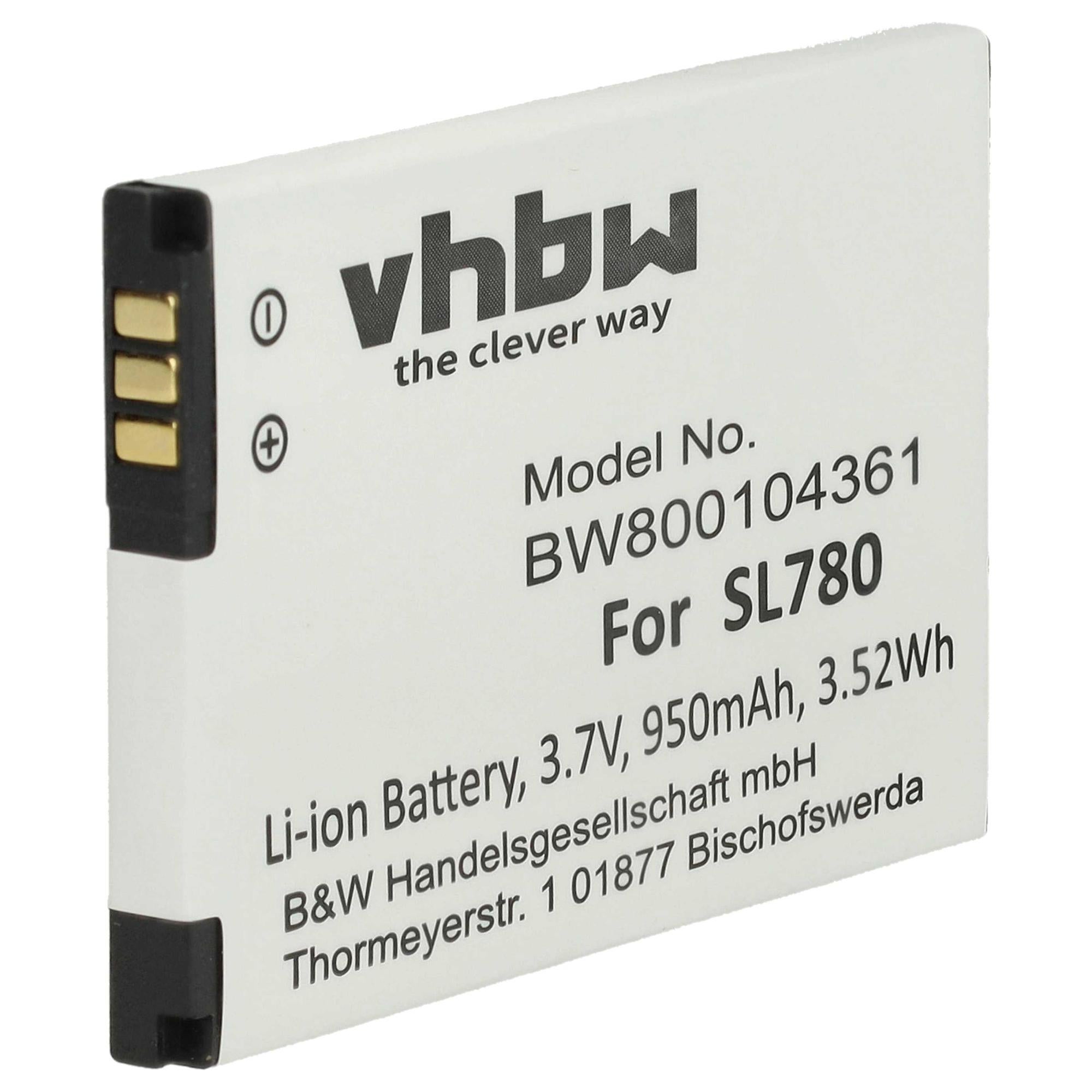 Vhbw 2x Batteria Al Litio 800mAh Compatibile Con Gigaset Premium 300HX | Ricambio Per Telefoni Cordless - 5