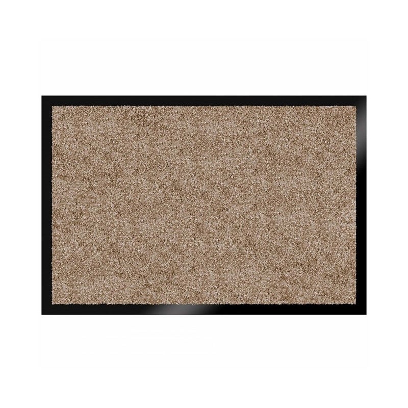 Tapis Ultra Absorbant Effet Velours Soft Beige X Cm Leroy Merlin