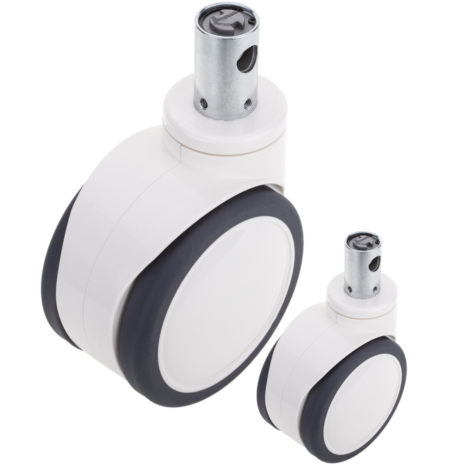 Ricambio Ruote Valigia Ruote Di Ricambio Per Valigie Samsonite - 2 Pezzi Universali In PVC Nero Ruote Trolley