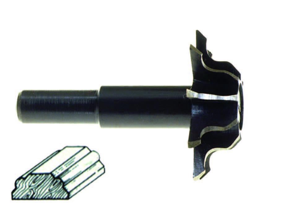 5 Pz 8Mm Punte per Fresa Con Gambo, Utensili per Frese per La Lavorazione Del Legno, Router Bit Finitura Fresa per Cabinet Door Top Line Trimming Fresa Lavorazione
