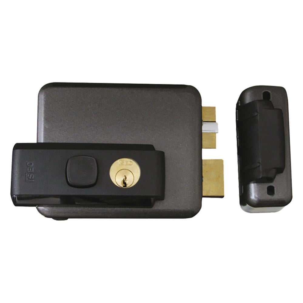 Serrure à Pêne Dormant à Appliquer, Avec Cylindre à Paillettes à