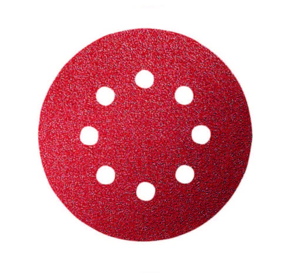 Dischi Abrasivi 125 Mm Grana 240 6 Fori Colore Rosso Carta Abrasiva Per Levigatrici Per Cartongesso Levigatrici A Collo Lungo Confezione Da 50 Dischi 87232487
