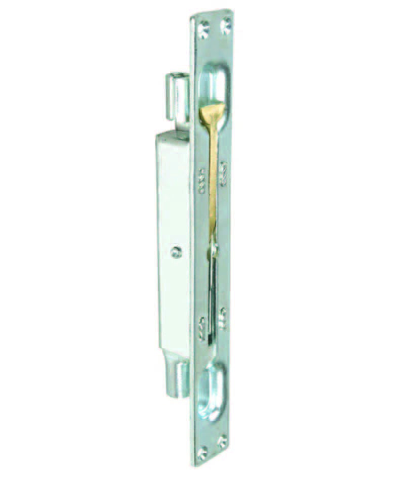 Catenacci a leva con doppia azione da incasso art.422 - mm.24x200h
