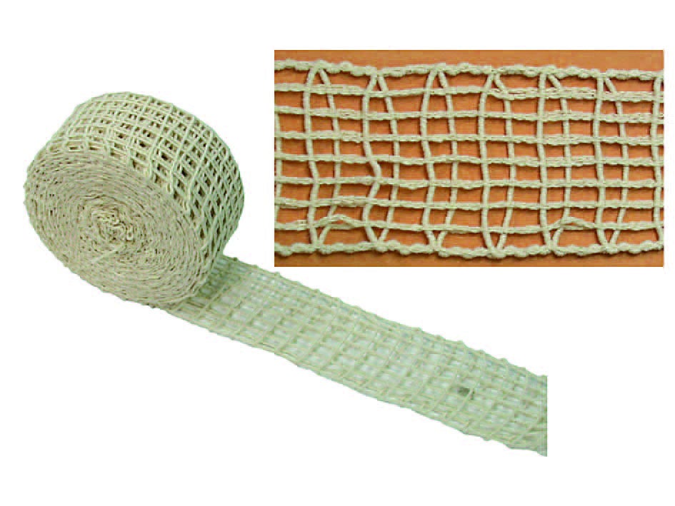 Rete elastica poliestere cristal net per arrosti - ø mm.110 maglia a 16  quadri