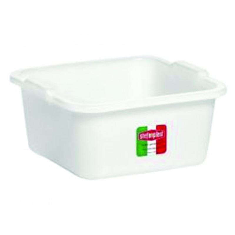 Bacinella Quadra In Plastica 33x32x14cm - Contenitore Multiuso, Colori Assortiti - Foto 10