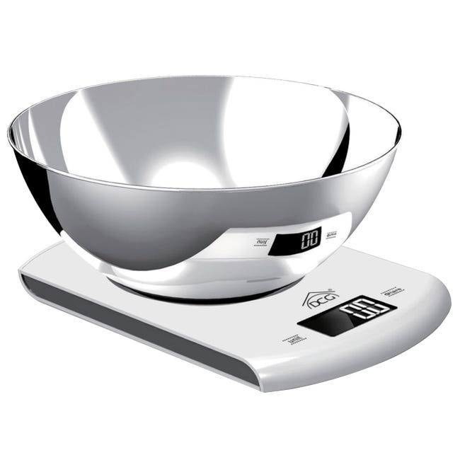 Bilancia cucina c/piatto inox pwc 8045 | Leroy Merlin