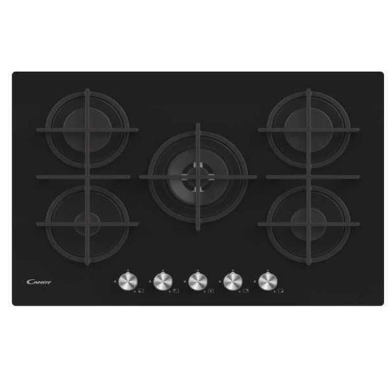 Piano Cottura A Gas 2 Fuochi In Vetro Temperato - Da Incasso O Da Tavolo, 4,2 KW, Con Protezione Termocoppia, Dimensioni 75x43.5 Cm - 2