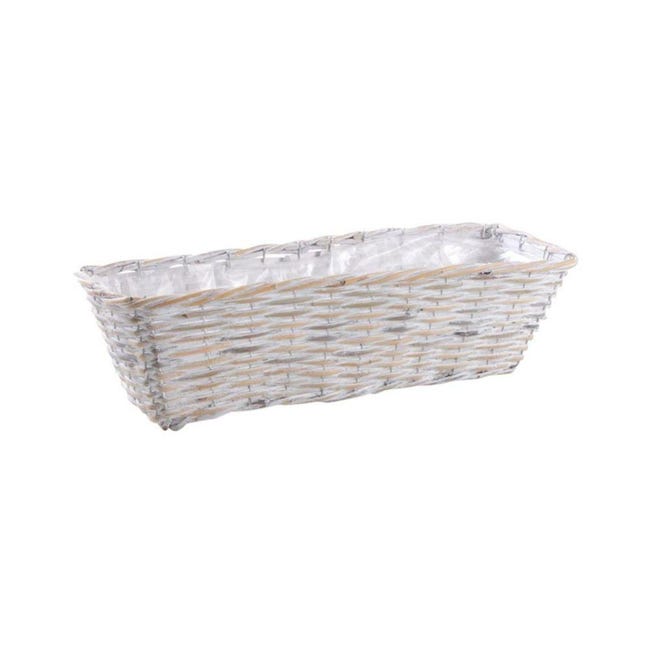Vasi per piante in Rattan naturale stile Vintage rustico Set Mini fioriera in Ra Vasi per piante in Rattan naturale stile Vintage rustico Set Mini fioriera in Ra
