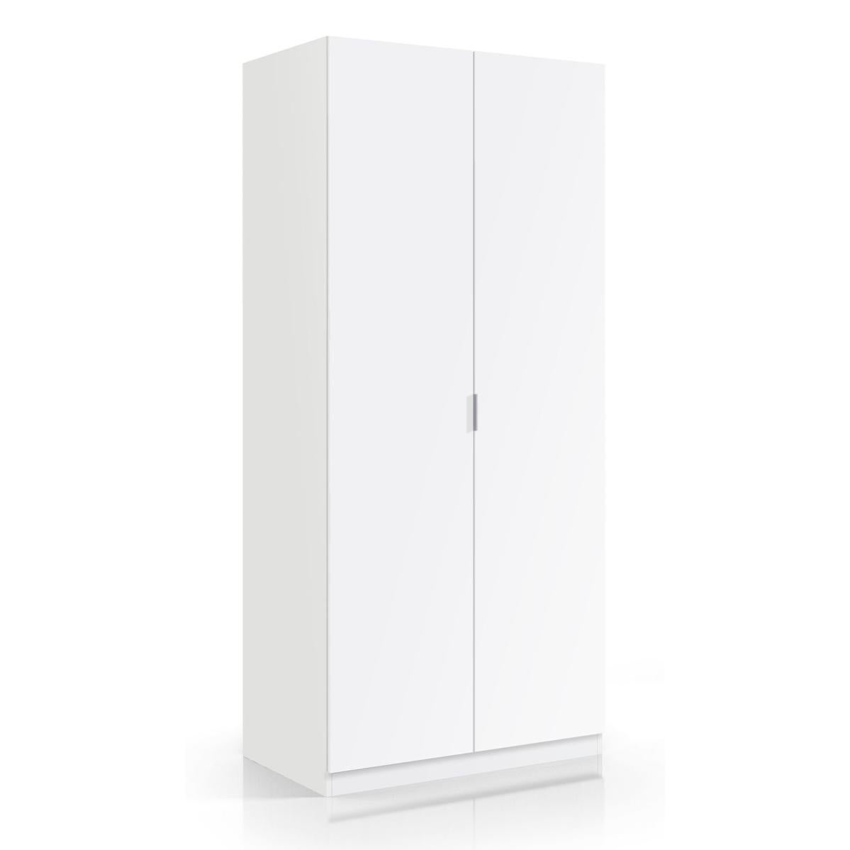 Asta Appendini Estensibile Per Armadio 50 Cm, Organizer In Alluminio E ABS, Barra Appendiabiti Extra Per Guardaroba, Bagno, Balcone - 3