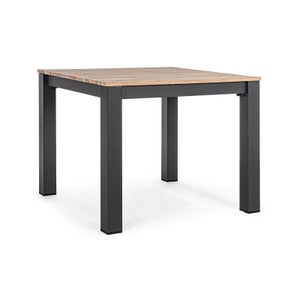 Tavolo pieghevole da esterno HWC-J40 120x60cm acciaio legno di acacia  marrone