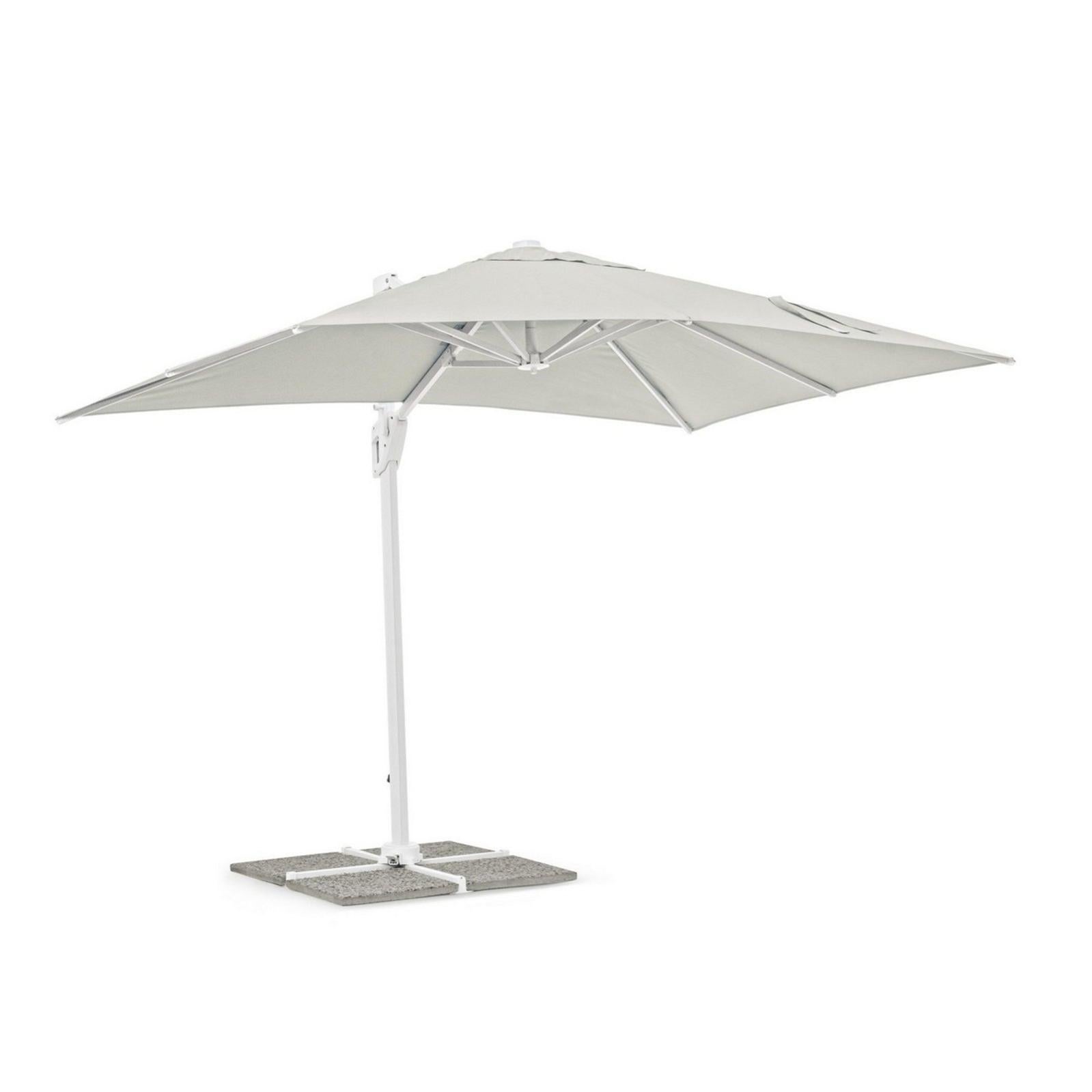 Ombrellone da giardino 3x2 rettangolare Greenwood E4012 ecrù