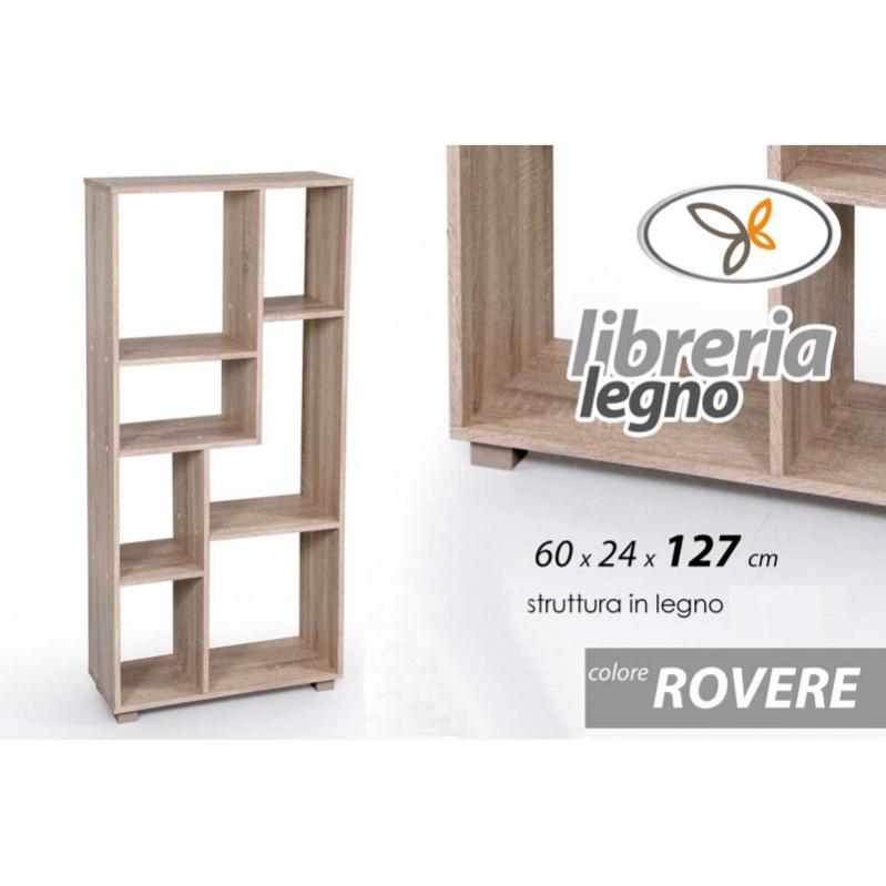 Furinno Daly Libreria A 3 Cubi Irregolari - Scaffale Organizer Bianco, 23.8x29.79x54 Cm - Foto 2
